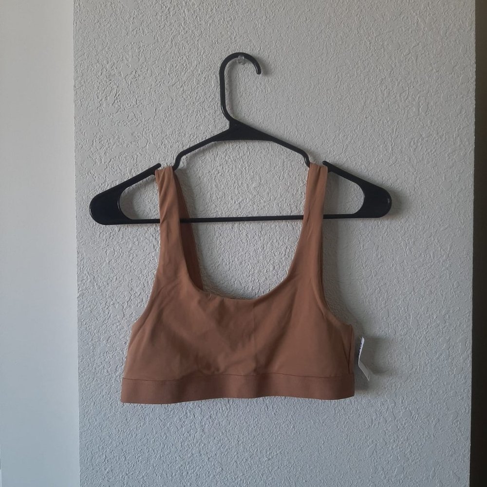 NWT Scoop-Neck Soft-Knit Bralette Top for Women